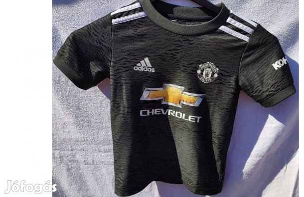 Manchester United eredeti adidas zöld gyerek mez (116)