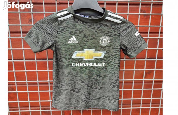 Manchester United eredeti adidas zöld gyerek mez (116)