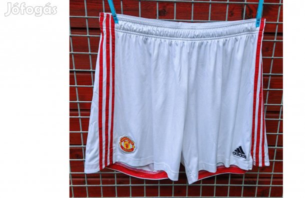 Manchester United eredeti fehér Nike rövid nadrág (2XL)
