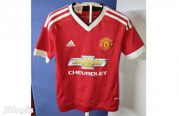 Manchester United eredeti piros adidas 15-16-os gyerek mez (140)