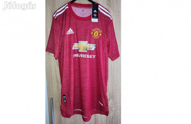 Manchester United eredeti piros adidas 2020-21 mez (XL)