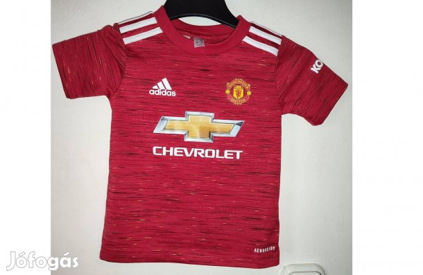 Manchester United eredeti piros adidas 2020-as gyerek mez (104)