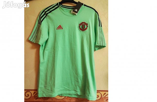 Manchester United eredeti zöld adidas póló (M)