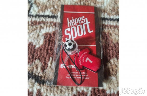 Manchester United rajongói kulcstartó / mobilfüggő