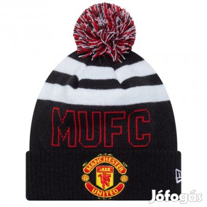 Manchester United sapka kötött New Era csíkos bojtos