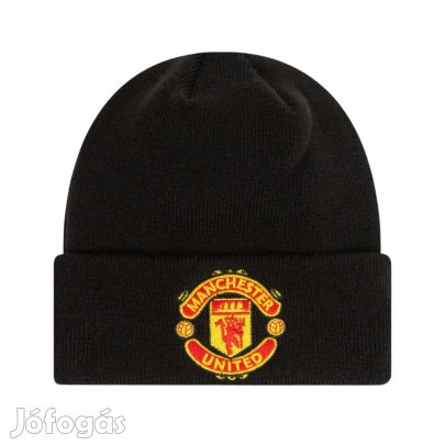 Manchester United sapka kötött visszahajtós gyerek fekete