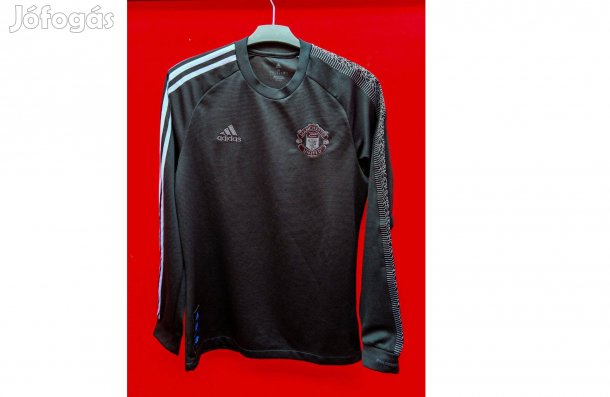 Manchester United x Peter Saville eredeti adidas 2021-22 hosszú ujjú