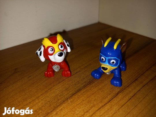 Mancs Őrjárat játék Marshall és Chase Mighty Pups figura