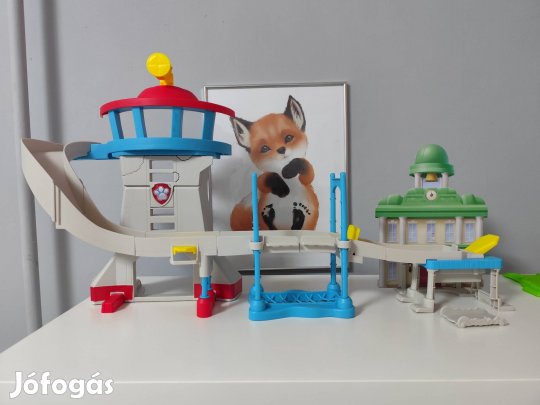 Mancs Őrjárat torony híddal