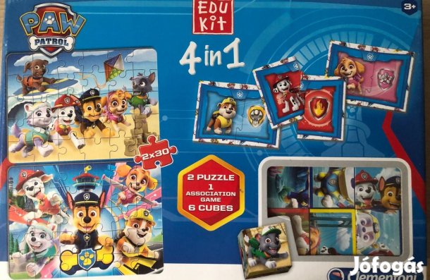 Mancs őrjárat 4in1 puzzle - Clementoni