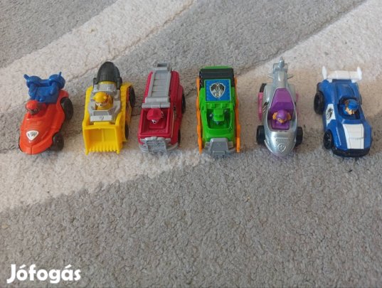 Mancs őrjárat kisautók 