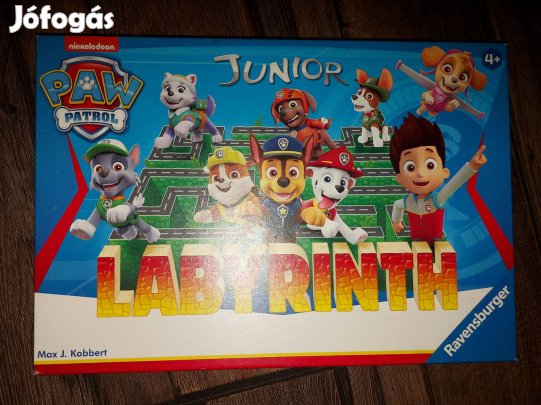 Mancs őrjárat labirintusos társasjáték 4+