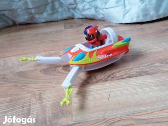 Mancs őrjárat tengeri átalakítható Zuma jármű és figura