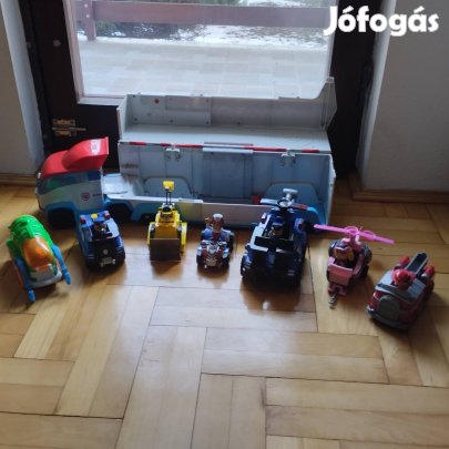 Mancsőrjárat kamion, járgányok, figurák