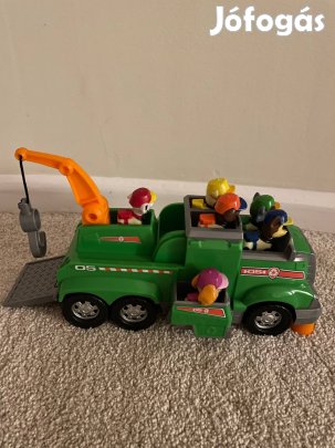 Mancsörjárat nagy Rocky autó figurákkal