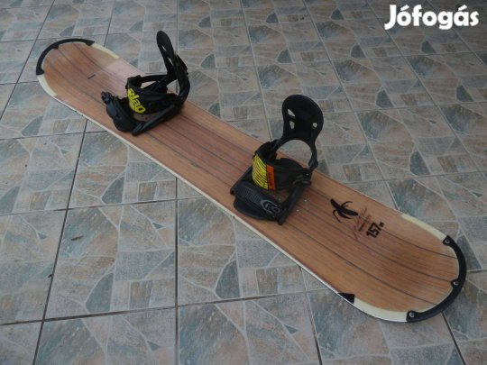 Mandala Rocker snowboard lap kötés eladó. Domború az alja ezért ,tanul