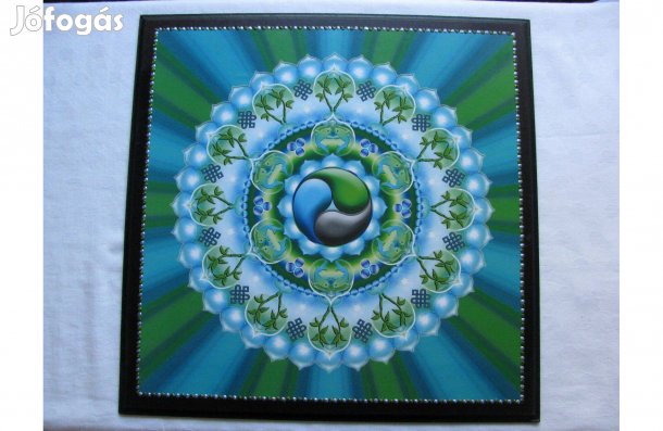 Mandala kép, 42 x 42 cm