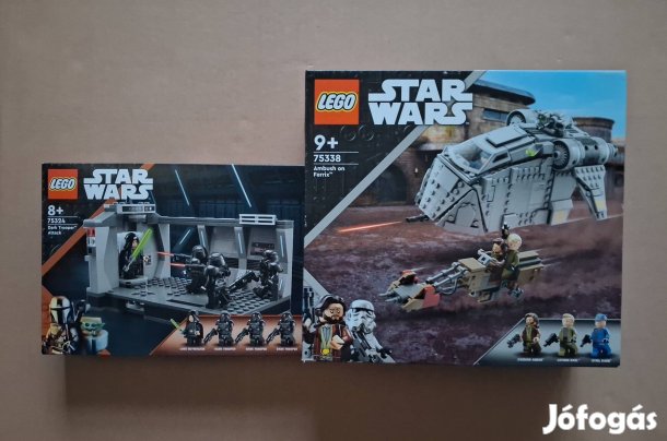 Mandalorian + Andor bontatlan Star Wars LEGO 75324 + 75338 utánvét Fox