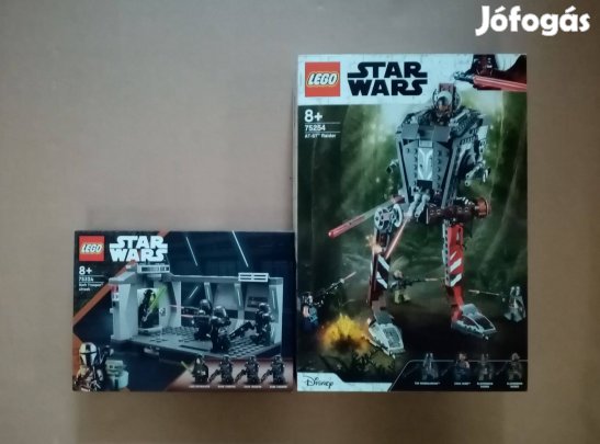 Mandalorian bontatlan Star Wars LEGO 75254 AT-ST + 75324 Dark utánvét