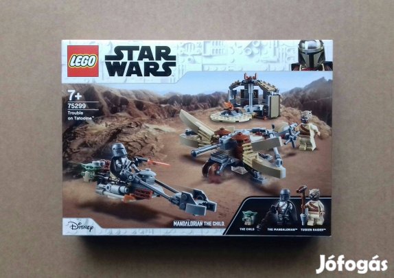 Mandalorian bontatlan Star Wars LEGO 75299 Tatooine-i kaland utánvét F