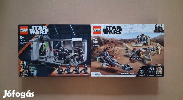 Mandalorian bontatlan Star Wars LEGO 75324 Attack + 75299 Trouble után