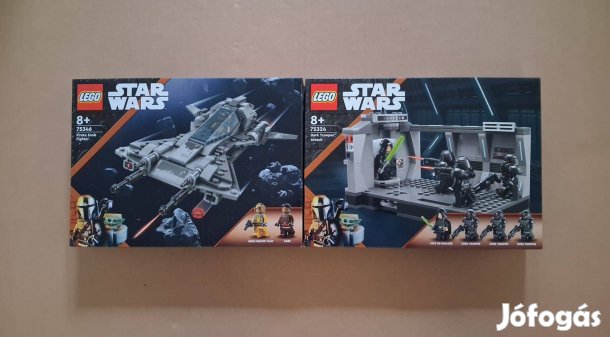 Mandalorian bontatlan Star Wars LEGO 75324 Dark + 75346 Kalóz utánvét