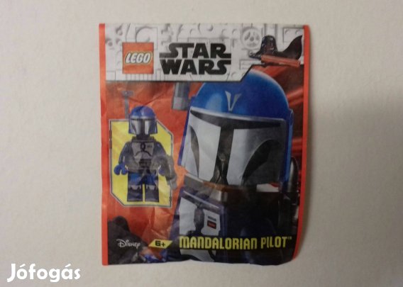 Mandalorian limitált, új Star Wars LEGO Mandalorian Pilot minifigura u