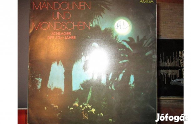 Mandolin és holdfény bakelit hanglemez eladó