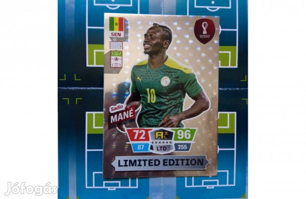 Mané Panini Fifa World Cup 2022 Qatar XXL Limited focis kártya