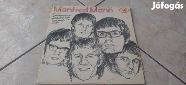 Manfred Mann greatest bakelit hanglemez