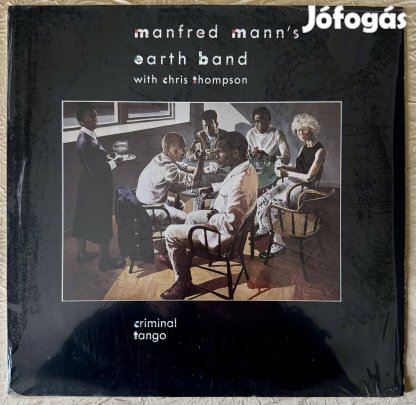Manfred Mann's Earth Band Criminal Tango német bakelit hanglemez
