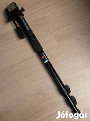 Manfrotto 434B monopod + videó fej (fluid jellegű)