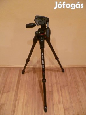 Manfrotto carbon fotóállvány 3D fejjel