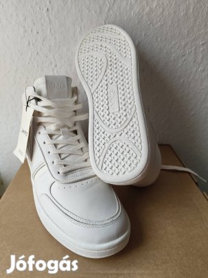 Mango Man férfi bőr cipő, 41es, fehér - Új