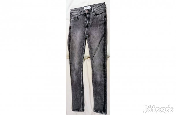 Mango Soho fekete lány farmernadrág, Méret: 32-es