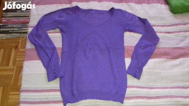 Mango csinos kékeslila felső XS-es új