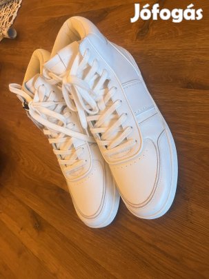 Mango men férfi magasszárú bőr sneaker 