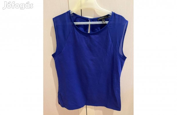 Mango női kék felső top ujjatlan női felső 38 40