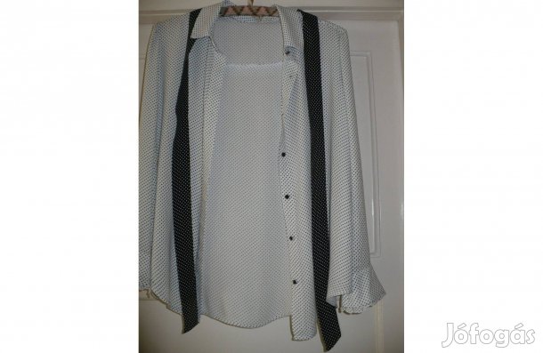 Mango női pöttyös blúz, M-es méretben