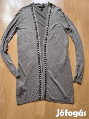 Mango suit álomszép finomkötött köves női kardigán S M