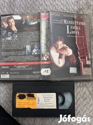 Manhattanra leszáll az éj vhs nagytok thriller