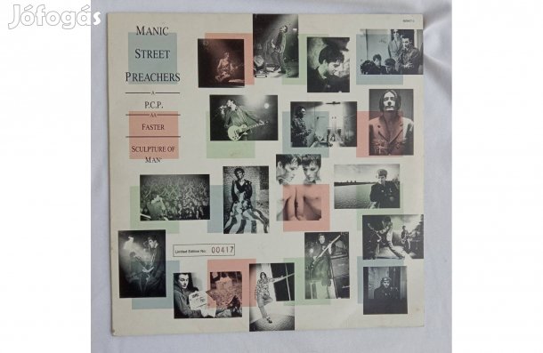 Manic Street Preachers P.C.P - Faster - Sculpture Of Man bakelit vi