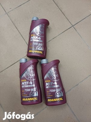 Mannol 75W80 3L Bontatlan új egyben eladó