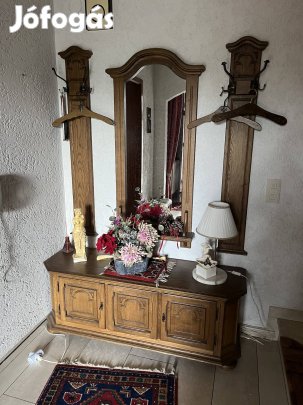 Manó bútor Augi tölgy Gardrób Előszoba fal Országos szállítás