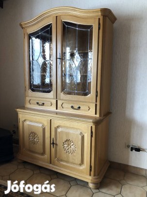 Manó bútor Buhi tölgyfa frontos tálaló szekrény Országos szállítás