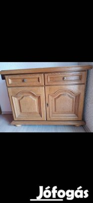 Manó bútor Fridi3 tölgyfa frontos kis komód Országos kiszállítás