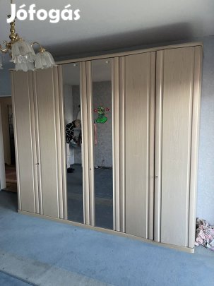 Manó bútor Hoteli Gardrób ruhás tükrös szekrény Országos szállítás