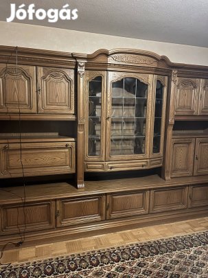 Manó bútor Mejtin tölgyfa frontos szekrénysor Országos házhozszállítás