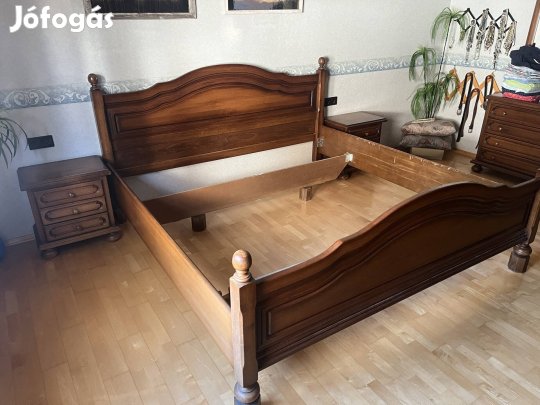 Manó bútor Meki tölgy frontos ágy komód Országos szállítás