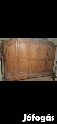 Manó bútor Ötti fenyő frontos ruhás gardrób szekrény Országos szállítá